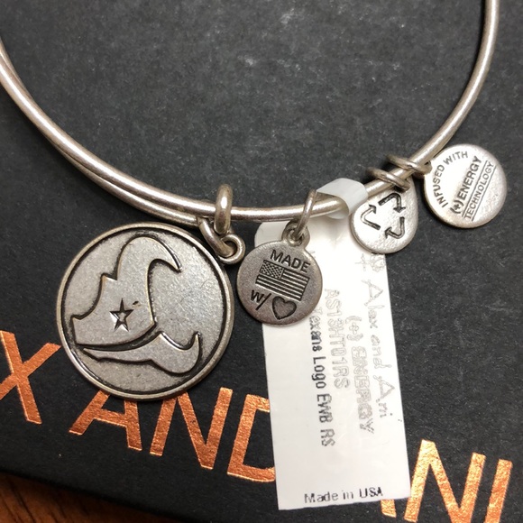 ⭐️NWT Alex and ani Texans bracelet⭐️ 2 for $20 - Picture 2 of 2